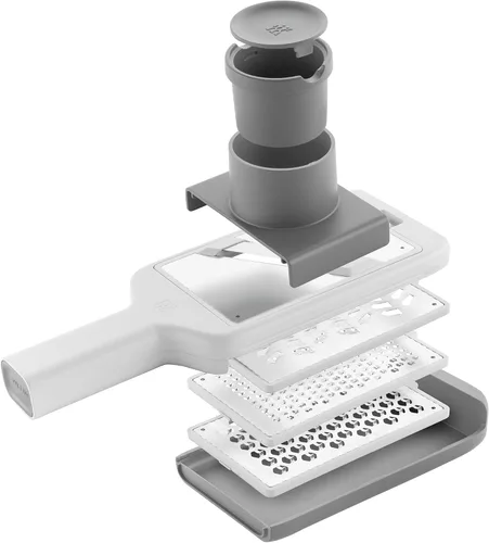 Miniatura 4 de ZWILLING Z-Cut - Rallador multifuncional, mandolina, tecnología de rejilla más rápida, zester, rallador de escopeta, cortador, protector de dedos