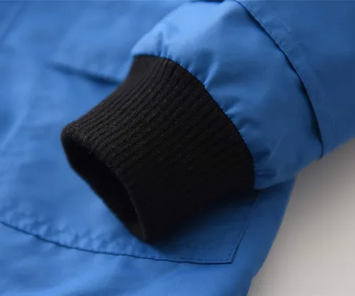 Miniatura 6 de Hiheart - Chaqueta infantil para la lluvia, con capucha y forro de algodón, impermeable