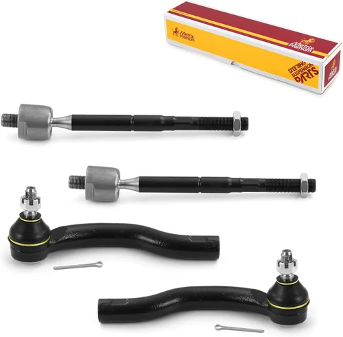 Miniatura 67 de Metrix Premium Chassis Parts - Juego de 4 barras de acoplamiento interior y exterior para Audi A3 15-16, Seat Leon 06-20 (México), 09-17 Volkswagen