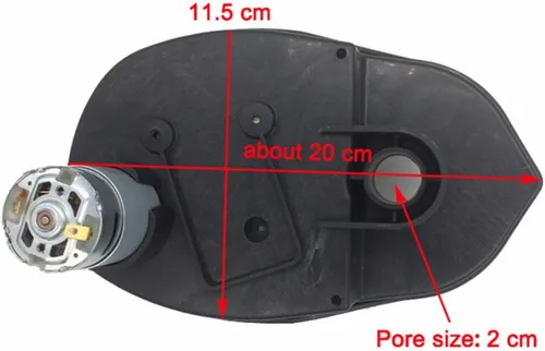 Miniatura 2 de Caja de cambios para niños, accesorios de coche de alta velocidad, 12 V, 30000 rpm, motor eléctrico con caja de engranajes RS550, motor