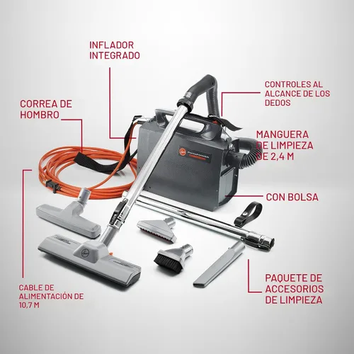 Miniatura 11 de Hoover CH30000 PortaPower Commercial aspiradora con contenedor liviana