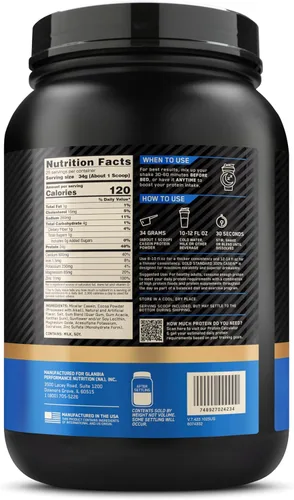 Miniatura 11 de Proteína caseína 100% de Optimum Nutrition, 1054574, 1, 1