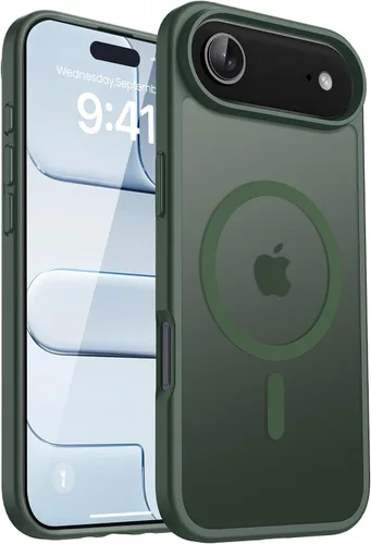 Miniatura 88 de CACOE Funda magnética para iPhone 12 y iPhone 12 Pro de 6.1 pulgadas - Compatible con MagSafe y soporte magnético para teléfono en el automóvil,