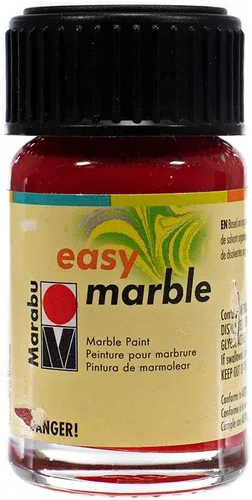 Miniatura 6 de Craft County Pintura de mármol – Pintura para cerámica, papel y vidrio – Crea manualidades multicolores únicas – Solo tienes que añadir agua