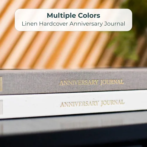Miniatura 9 de DUNCAN & STONE PAPER CO. Diario de aniversario de boda, diario de aniversario para pareja, cuaderno de boda y más, libro de recuerdos de boda
