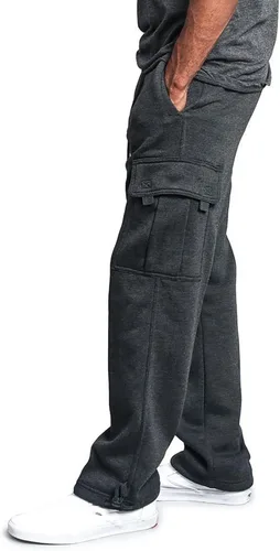 Miniatura 5 de Cotton Joggers for Men Casual Drawstring Athletic Jogger Gym Workout Jogging Pants Straight Cargo Pants Sweatpants