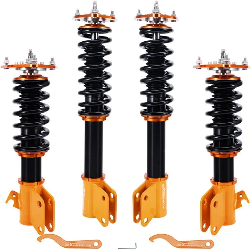 maXpeedingrods Coilover para Subaru Impreza WRX 2000-2007, para Subaru Forester SG 2003-2008, amortiguador de 24 niveles ajustable, kit de