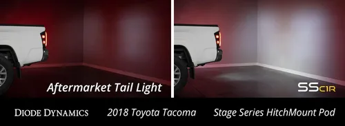 Miniatura 8 de Diode Dynamics Kit de luz reversa HitchMount compatible con Toyota Tacoma 2016-2023, C1