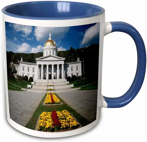 Miniatura 12 de 3dRose Danita Delimont – Capitol Edificios – State Capitol Edificio, Montpelier, Vermont, EE. UU. – us46 wbi0055 – Walter Bibikow – Tazas