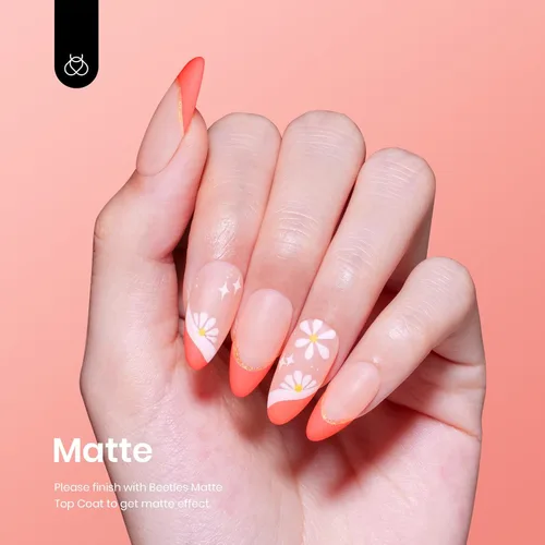Miniatura 336 de Beetles - Esmalte de uñas de gel marrón – 0.5 onzas líquidas de esmalte de gel marrón oscuro, lámpara LED UV para uñas, regalo de manicura para I