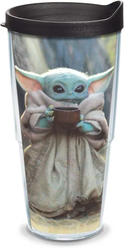 Tervis 1362591 - Vaso aislante, con el niño escurridizo de The Mandalorian. Clásico
