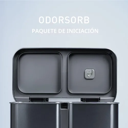 Miniatura 2 de simplehuman Odorsorb® Pod Starter Pack, eliminador de olores de bote de basura con aceites a base de plantas, control continuo de olores de 45 días