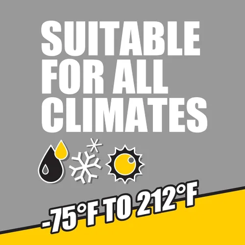 Miniatura 7 de Titebond WeatherMaster Sellador de techo de metal, gris – Calafateo de polímero de primera calidad para aluminio, cobre, acero galvanizado y metales