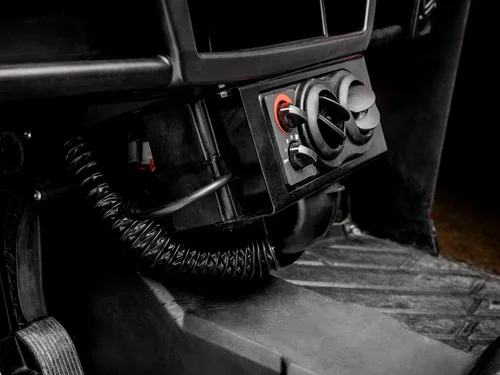 Miniatura 3 de SuperATV Calentador de cabina compatible con modelos Polaris Ranger Calentador Polaris incluye mangueras de descongelación y rejillas