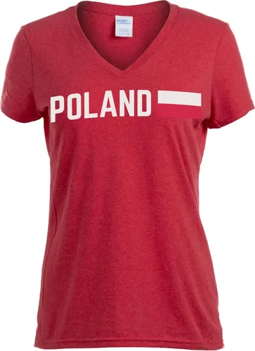 Miniatura 44 de Nations of the World - Camiseta con cuello en V para mujer
