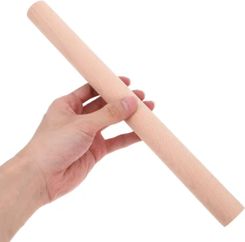 Miniatura 7 de Lurrose Mango de madera de repuesto para pala y cucharón de 11.81 pulgadas, mango ergonómico multiusos para herramientas de jardinería y hogar