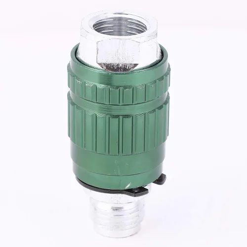 Miniatura 8 de Divisor de manguera de aire, adaptador de compresor de aire de 2 vías de alta calidad con rotación de 360 grados para herramientas neumáticas
