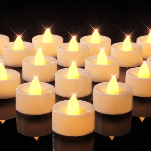 Miniatura 24 de Beichi Paquete de 100 velas LED sin llama a granel