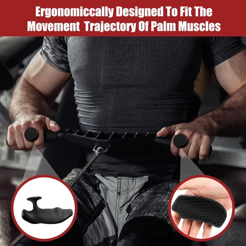 Miniatura 6 de Guantes de entrenamiento antideslizantes Huafa, guantes de gimnasio para levantamiento de pesas, almohadillas ergonómicas para levantamiento