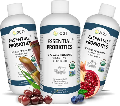 Miniatura 10 de SCD - Probióticos esenciales para mujeres, hombres, niños y niños pequeños, probióticos vivos para la digestión y la inmunidad, suplemento