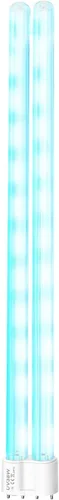Feefir Bombilla de repuesto desinfectante de luz UV con ozono, bombilla UVC para dispositivo de desinfección del hogar, bombilla UV de 38 W, 1 unidad