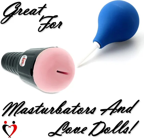 Miniatura 3 de LeLuv 3.0 fl oz Douche de grado médico compacto apto para lavavajillas, apto para lavavajillas, silicona y ABS, color negro