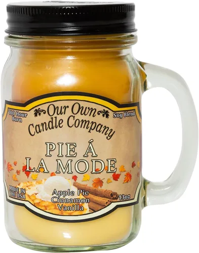 Miniatura 65 de Our Own Candle Company, Orange Creamsicle - Vela perfumada en tarro de masón, 100 horas de tiempo de combustión, 13 onzas