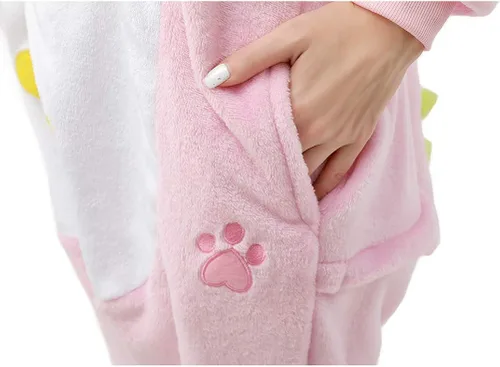 Miniatura 7 de Afoxsos Pijama de dinosaurio verde para mujer, disfraz de cosplay