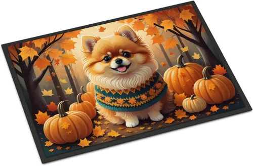 Miniatura 33 de Caroline's Treasures DAC1041MAT - Tapete de algodón de Tulear para puerta delantera, 18 x 27 pulgadas, para interiores y exteriores, para entrada