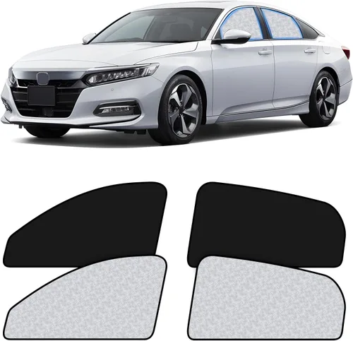 Miniatura 17 de ZATOOTO Persianas para ventana de automóvil, paquete de 4 fundas para ventana de automóvil con bloqueo UV de alta calidad, cortinas de ventana