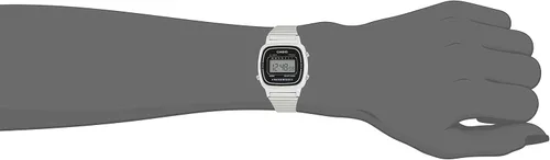 Miniatura 4 de Casio Reloj digital para mujer con pulsera de acero inoxidable LA670W Grisgris talla única Reloj de cuarzo digital