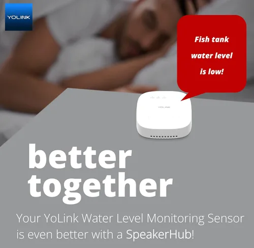 Miniatura 7 de YoLink Sensor de fugas de agua 3, con sirena integrada de hasta 105 dB, compatible con Alexa e IFTTT - SpeakerHub incluido