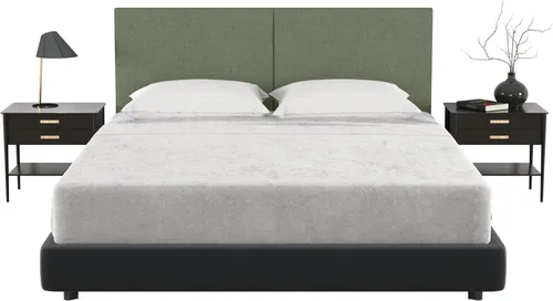 Miniatura 35 de Jaxx Panelist - Cabecero acolchado moderno, juego de 4 paneles para montar en la pared (cada uno de 11.25 x 38 pulgadas), tamaño King