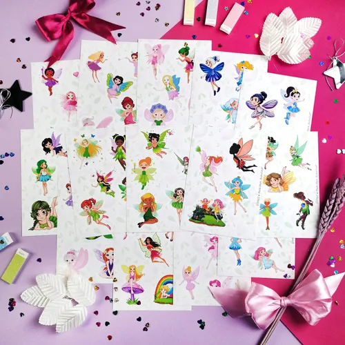 Miniatura 3 de BulbaCraft Calcomanías y calcomanías de hadas para laptop, decoraciones de hadas para fiesta de cumpleaños, regalos para mujeres y hombres Pegatinas