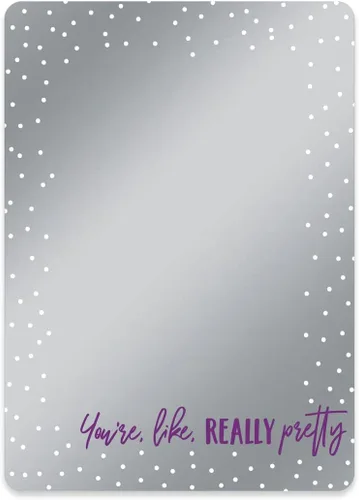 Miniatura 11 de Canopy Street Slay - Espejo magnético para todo el día, 5 x 7 pulgadas, inastillable, octágono, inspirador, accesorio para casillero escolar