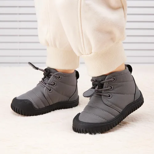 Miniatura 117 de BMCiTYBM Botas de nieve de invierno para bebés y niños pequeños, de piel sintética, cálidas, antideslizantes, zapatos para primeros pasos