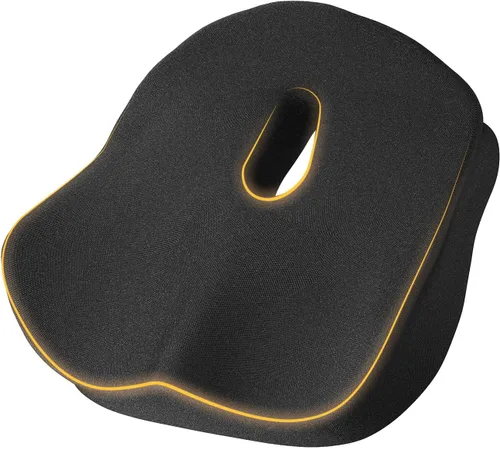Miniatura 8 de Cojín de Asiento, X Grande para Silla de Oficina para Alivio del Dolor de Ciática, Almohadillas de Espuma Viscoelástica Ergonómicas para Coche