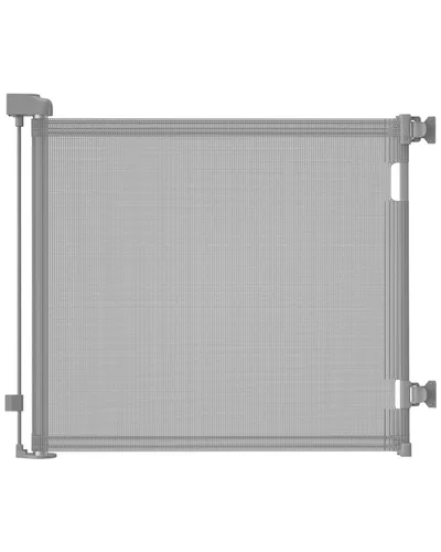 Miniatura 7 de AOURMKOOP Puerta retráctil para bebé, puerta de malla para bebés o puerta de malla para perros, 33 pulgadas de alto, se extiende hasta 55 pulgadas