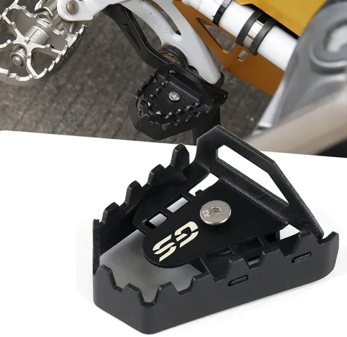 Modeer Para F750GS F850GS R1250GS 2018-2023 Palanca de freno de pie trasero de motocicleta Pedal Ampliación Extensión Pastilla de freno trasero
