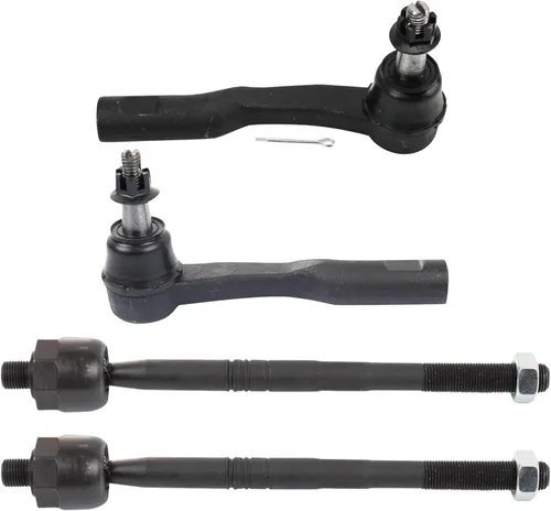 Miniatura 96 de TRQ Juego de barras de acoplamiento delanteras interiores y exteriores de 4 piezas compatible con Jeep Cherokee 1991-2001 y Comanche 91-92
