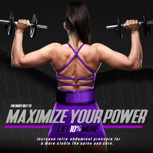 Miniatura 8 de DXM SPORTS Cinturón de levantamiento de pesas con autobloqueo, para hombres y mujeres, gimnasio, entrenamiento de fuerza, levantamiento de pesas
