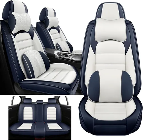 Miniatura 14 de Funda de cuero de 2 asientos para Mazda CX-3 CX-30 CX-5 CX-50 MX-30, antideslizante, impermeable, resistente al desgaste, funda universal