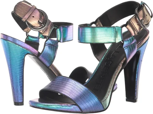 Miniatura 7 de Karl Lagerfeld Paris Sandalias de cuero Cieone con punta abierta para mujer