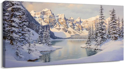 Miniatura 9 de TIMUBA Arte de pared de pesebre navideño, impresiones en lienzo de belén, imagen de póster cristiano de Jesús de noche estrellada, pintura