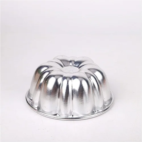 Miniatura 6 de LoBake 10 piezas de media bola de calabaza uva vollyball Shell aluminio tarta molde jalea pudín taza magdalena molde herramientas para hornear