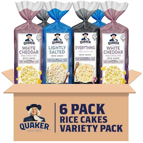 Miniatura 14 de Quaker crujientes de arroz, paquete con 6 variedades de sabores