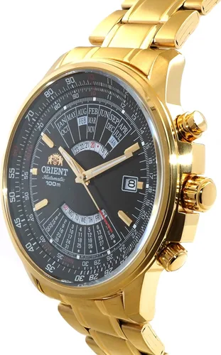Miniatura 2 de Orient Sports - Reloj automático multiaño con calendario dorado n. 7001B