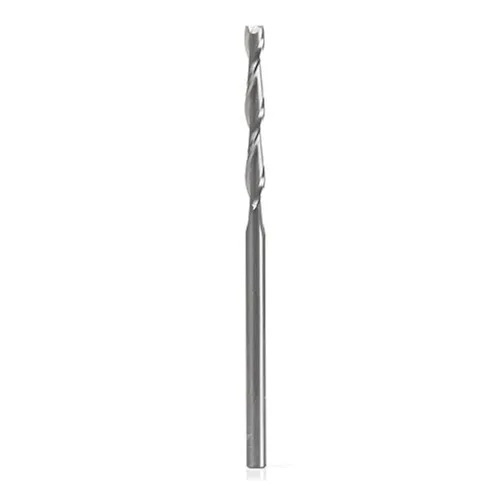 Miniatura 5 de Amana Tool - 46032 Carburo sólido CNC de corte de espuma espiral de extremo de bola de corte hacia arriba 1/4 de diámetro x 2-1/4 x