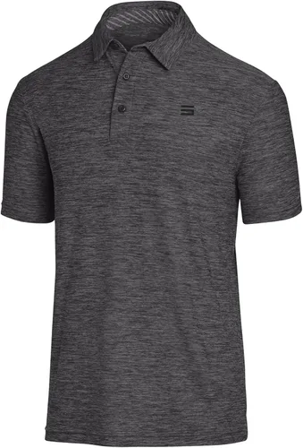 Three Sixty Six camisa de golf para hombre, polo atlético dry fit de tipo informal, con cuello y manga corta.