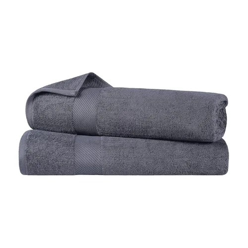 Miniatura 70 de SUPERIOR Kendell - Juego de 4 toallas de baño de algodón egipcio, absorbentes, para la ducha, artículos esenciales para el spa, toallas grandes